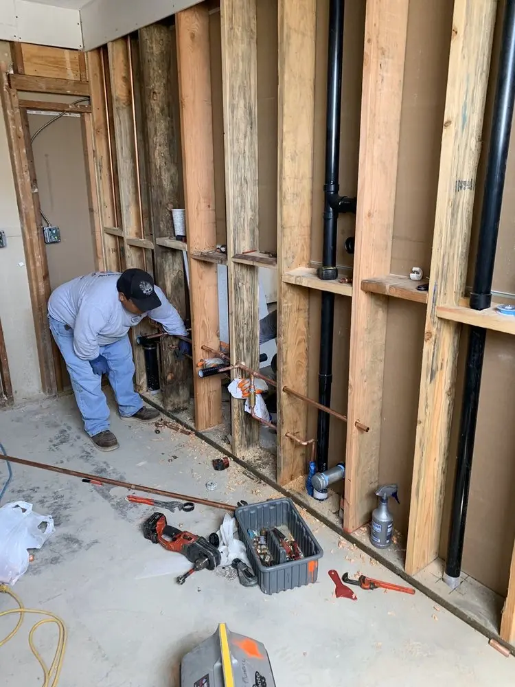 Commercial rough-in plumbing for Commercial Plumbing in Walnut Acres